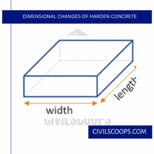Dimensional Changes of Harden Concrete