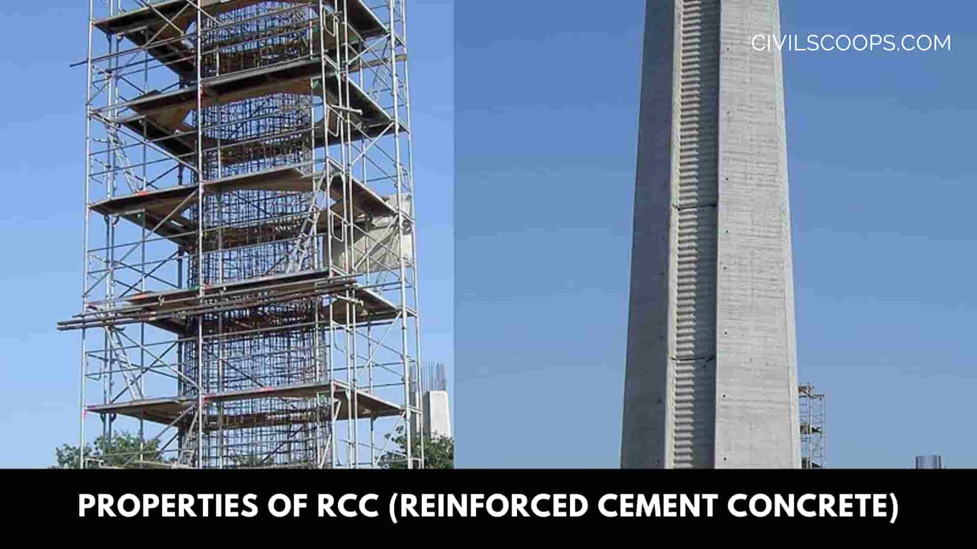 Properties of RCC (Reinforced Cement Concrete)
