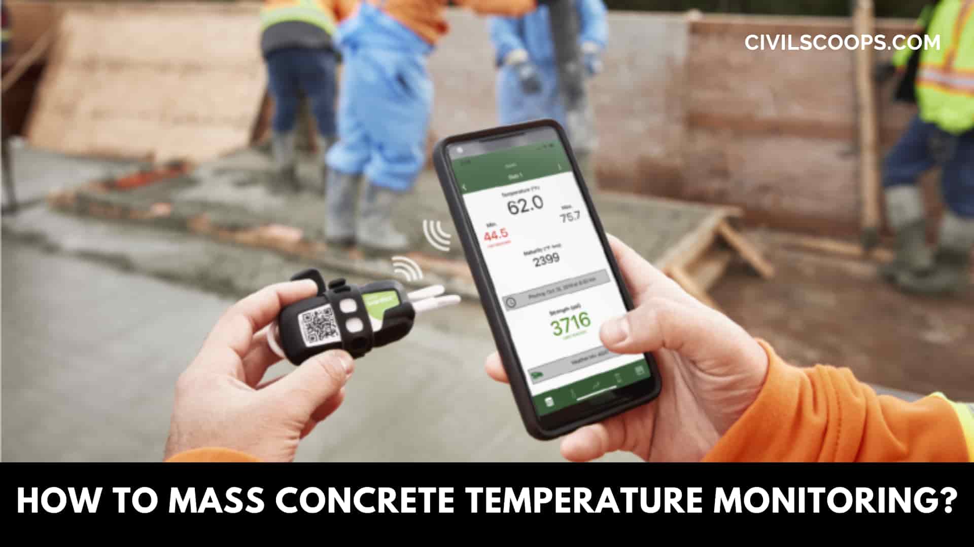 How to Mass Concrete Temperature Monitoring?