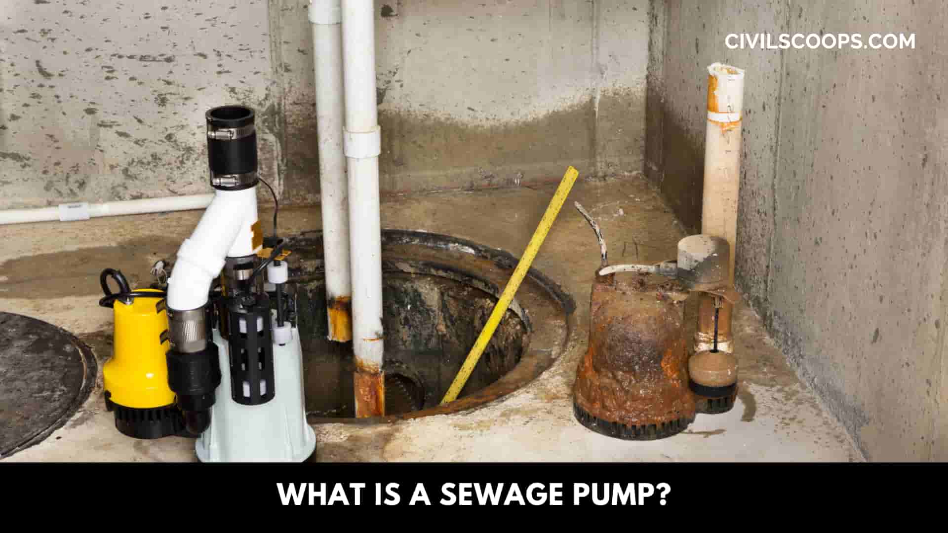 What Is a Sewage Pump?