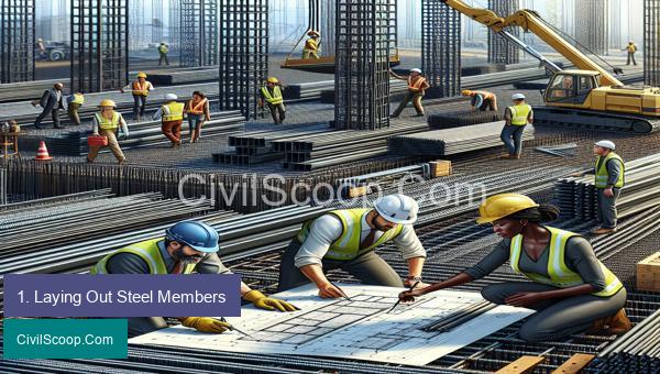 1. Laying Out Steel Members