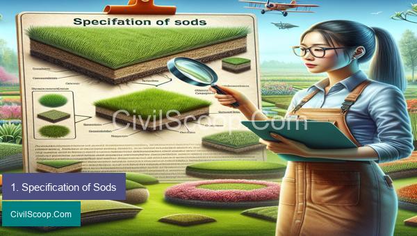1. Specification of Sods