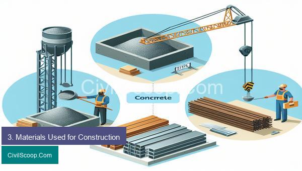 3. Materials Used for Construction