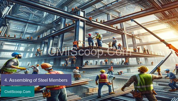 4. Assembling of Steel Members
