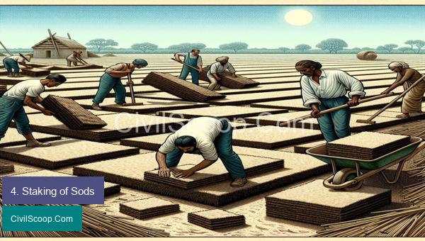 4. Staking of Sods
