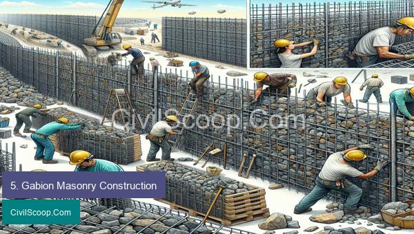 5. Gabion Masonry Construction