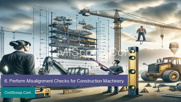 6. Perform Misalignment Checks for Construction Machinery