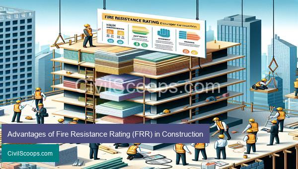 Advantages of Fire Resistance Rating (FRR) in Construction