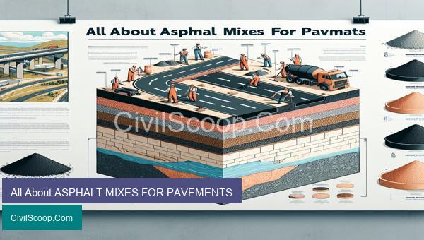 All About ASPHALT MIXES FOR PAVEMENTS