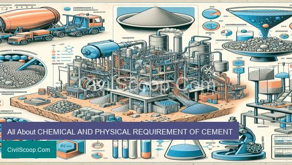 All About CHEMICAL AND PHYSICAL REQUIREMENT OF CEMENT