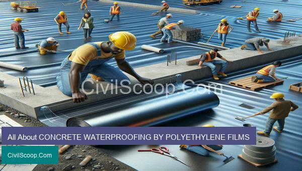 All About CONCRETE WATERPROOFING BY POLYETHYLENE FILMS