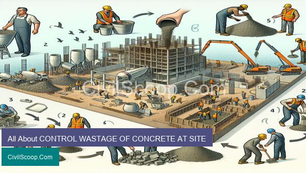 All About CONTROL WASTAGE OF CONCRETE AT SITE