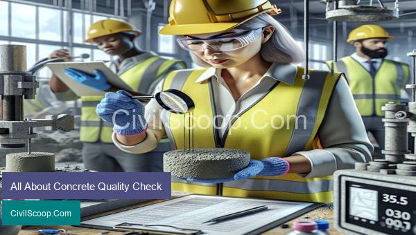 All About Concrete Quality Check
