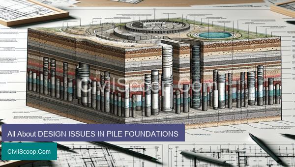 All About DESIGN ISSUES IN PILE FOUNDATIONS