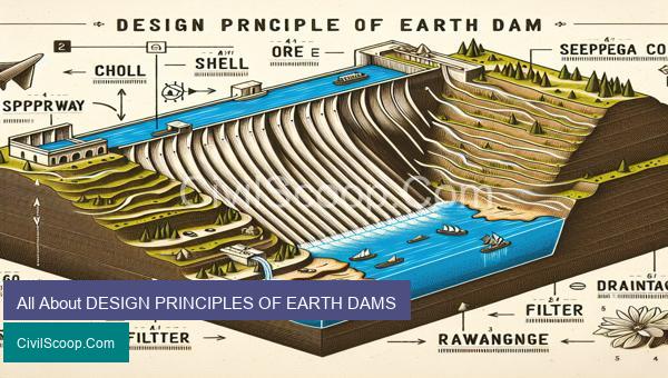 All About DESIGN PRINCIPLES OF EARTH DAMS