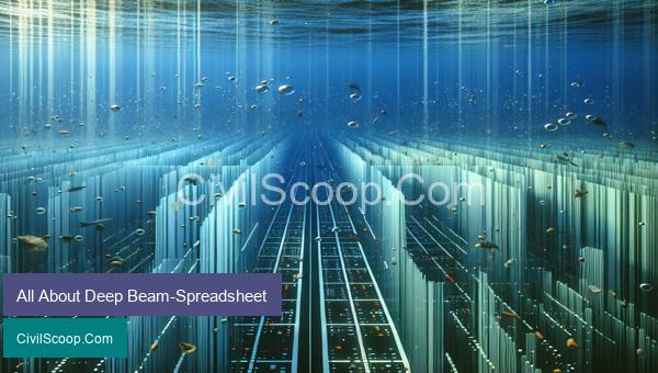 All About Deep Beam-Spreadsheet
