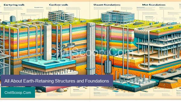 All About Earth-Retaining Structures and Foundations