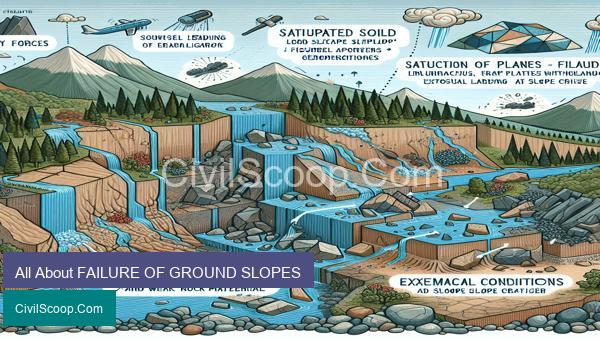 All About FAILURE OF GROUND SLOPES