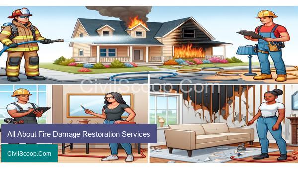All About Fire Damage Restoration Services
