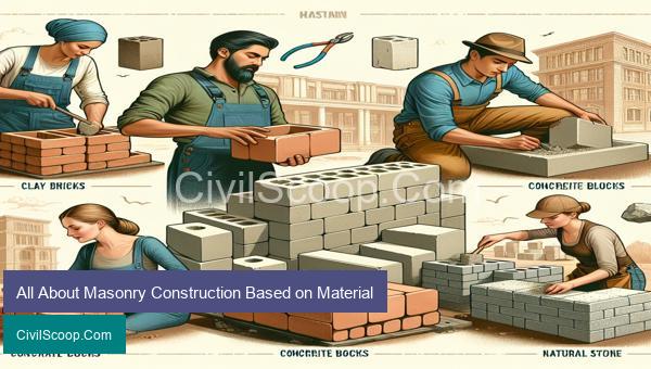All About Masonry Construction Based on Material