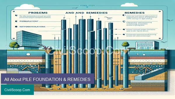 All About PILE FOUNDATION & REMEDIES