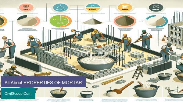 All About PROPERTIES OF MORTAR