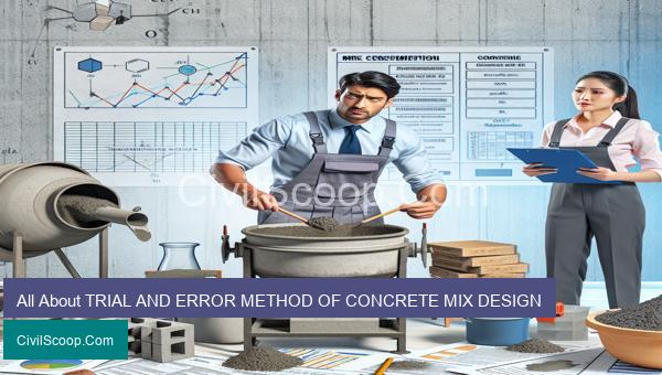 All About TRIAL AND ERROR METHOD OF CONCRETE MIX DESIGN