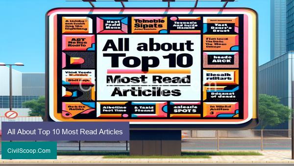 All About Top 10 Most Read Articles