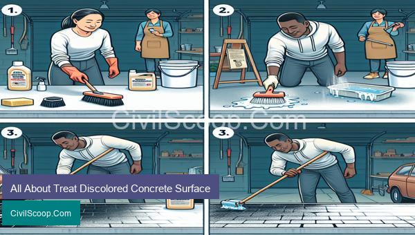 All About Treat Discolored Concrete Surface