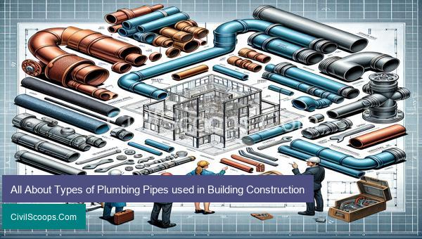 All About Types of Plumbing Pipes used in Building Construction