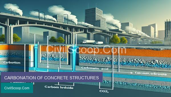 CARBONATION OF CONCRETE STRUCTURES