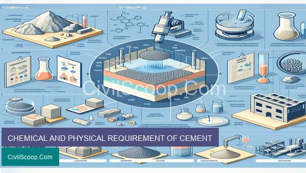 CHEMICAL AND PHYSICAL REQUIREMENT OF CEMENT