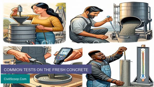 COMMON TESTS ON THE FRESH CONCRETE