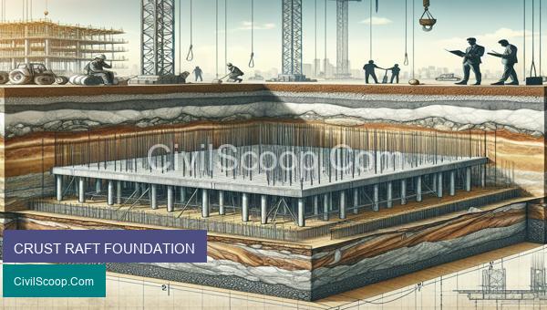 CRUST RAFT FOUNDATION