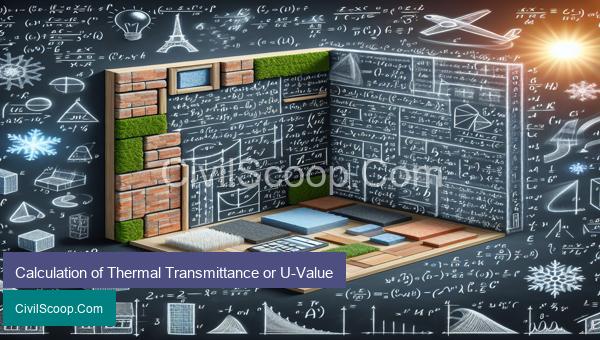 Calculation of Thermal Transmittance or U-Value