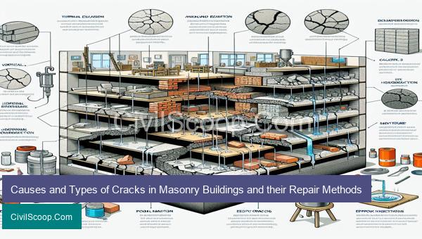 Causes and Types of Cracks in Masonry Buildings and their Repair Methods