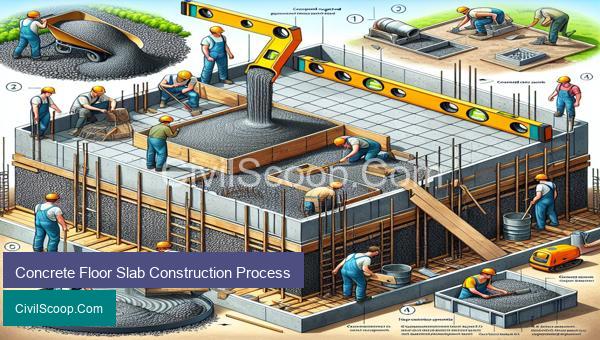 Concrete Floor Slab Construction Process