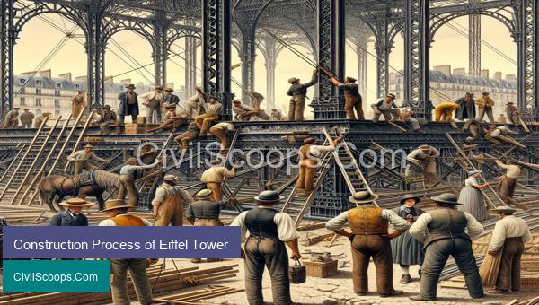 Construction Process of Eiffel Tower
