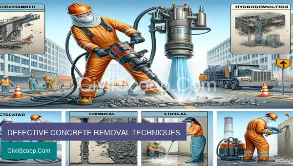 DEFECTIVE CONCRETE REMOVAL TECHNIQUES