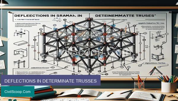 DEFLECTIONS IN DETERMINATE TRUSSES