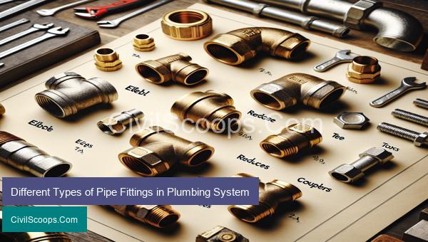 Different Types of Pipe Fittings in Plumbing System