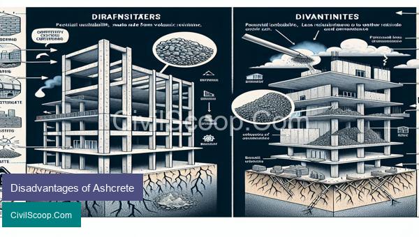 Disadvantages of Ashcrete