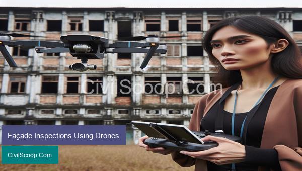 Façade Inspections Using Drones