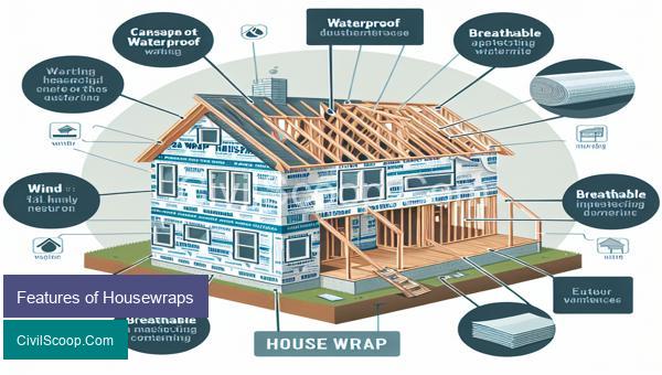 Features of Housewraps