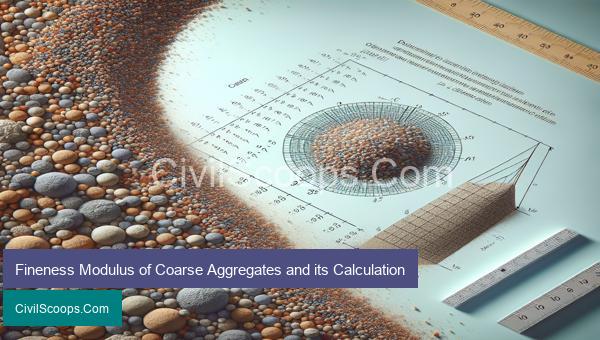 Fineness Modulus of Coarse Aggregates and its Calculation