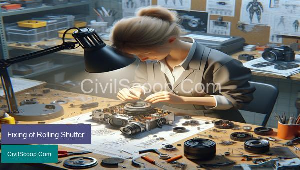Fixing of Rolling Shutter