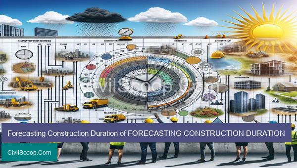 Forecasting Construction Duration of FORECASTING CONSTRUCTION DURATION