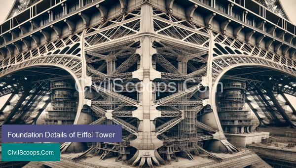 Foundation Details of Eiffel Tower
