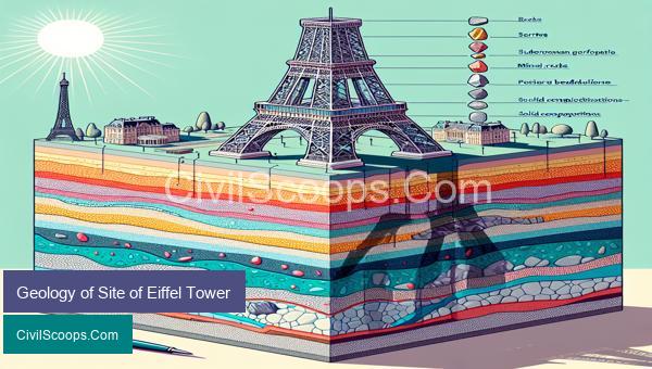 Geology of Site of Eiffel Tower
