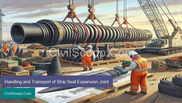 Handling and Transport of Strip Seal Expansion Joint